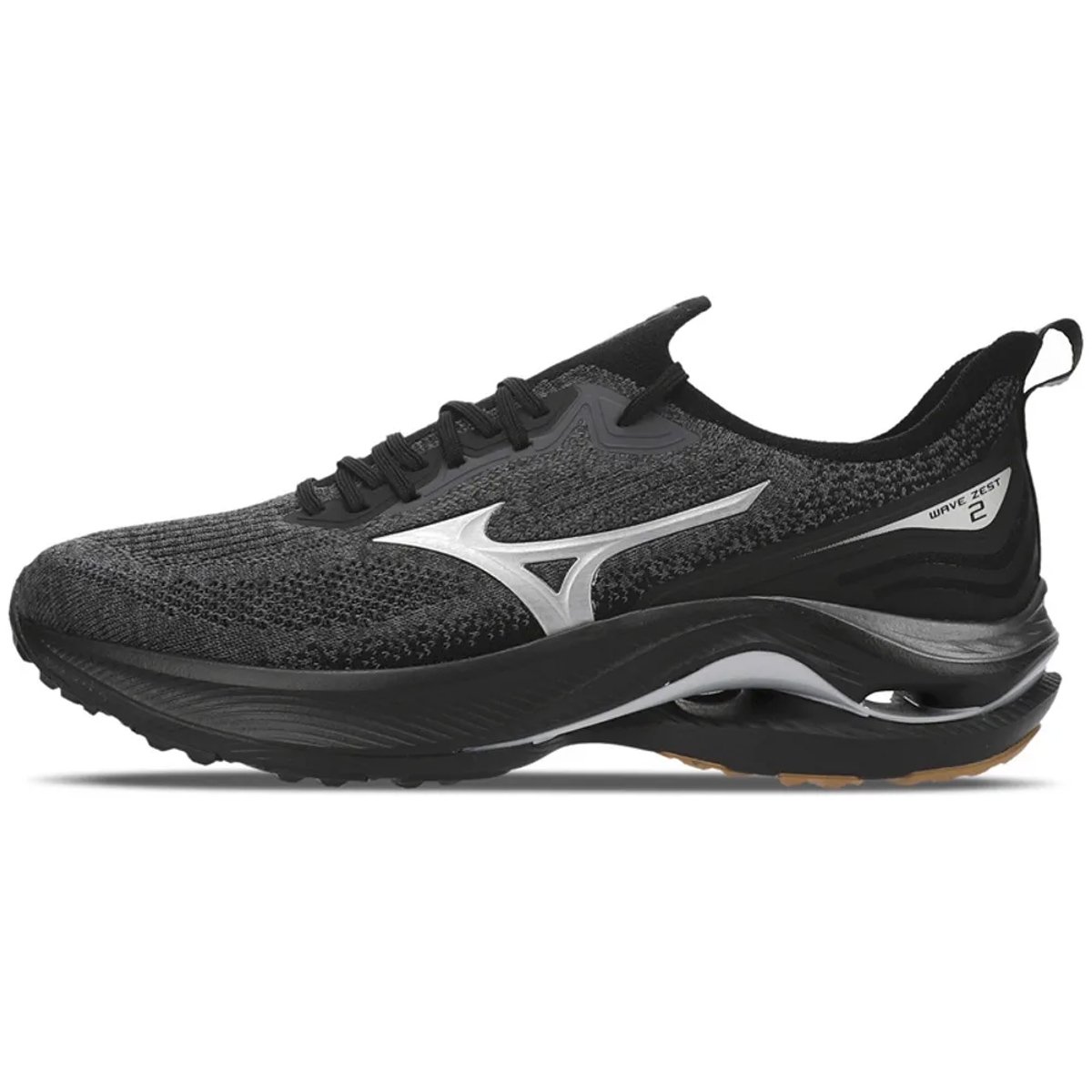 Tenis Mizuno Zest 2 Masculino Preto  Preto/Mescla 2