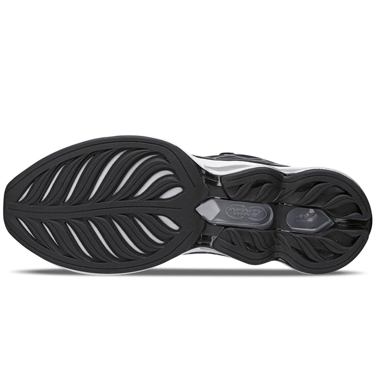 Tenis Mizuno Wave Creation 24 Masculino Preto Preto/Cinza 5