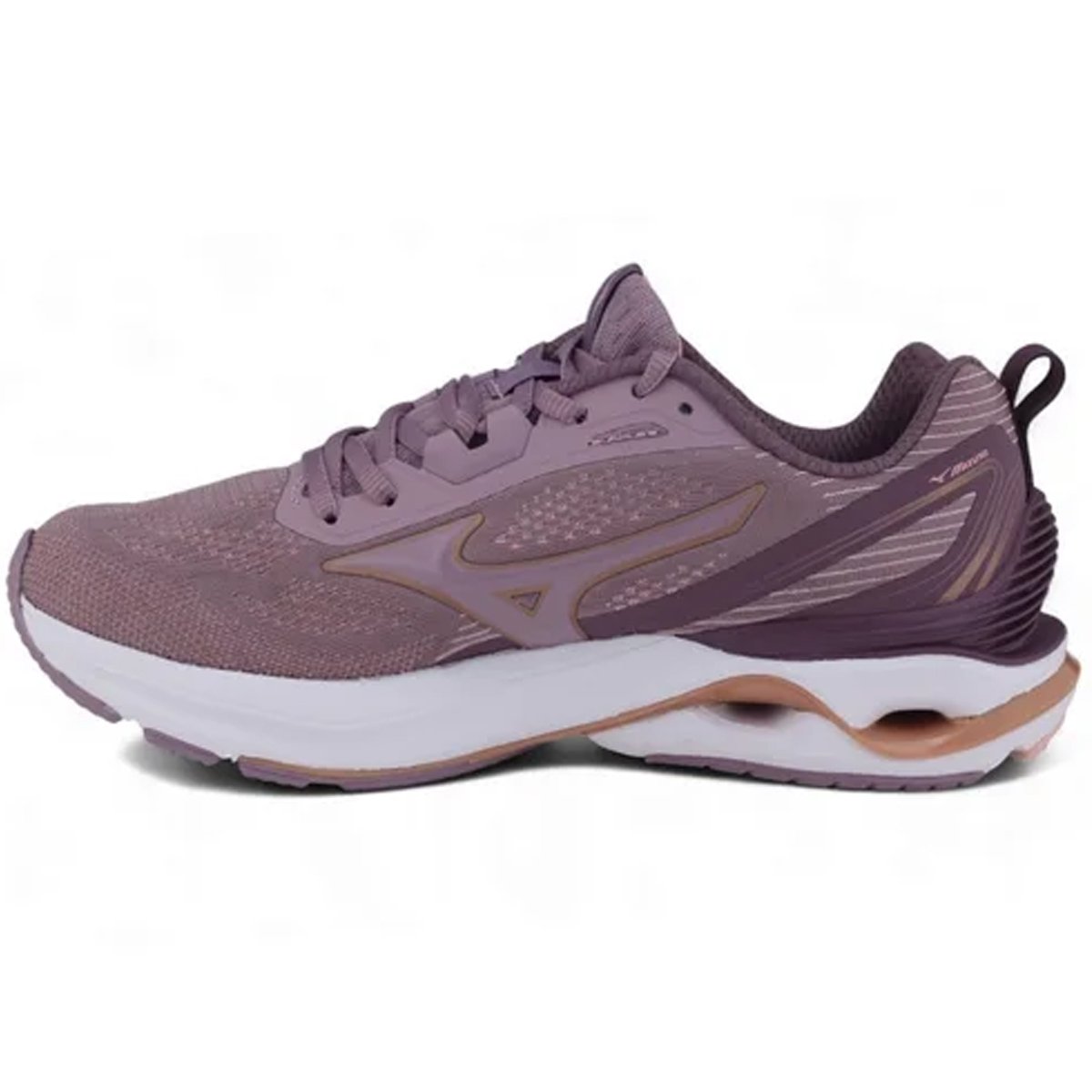 Tenis Mizuno Wave Dynasty 7 Feminino Lavanda Lavanda 2