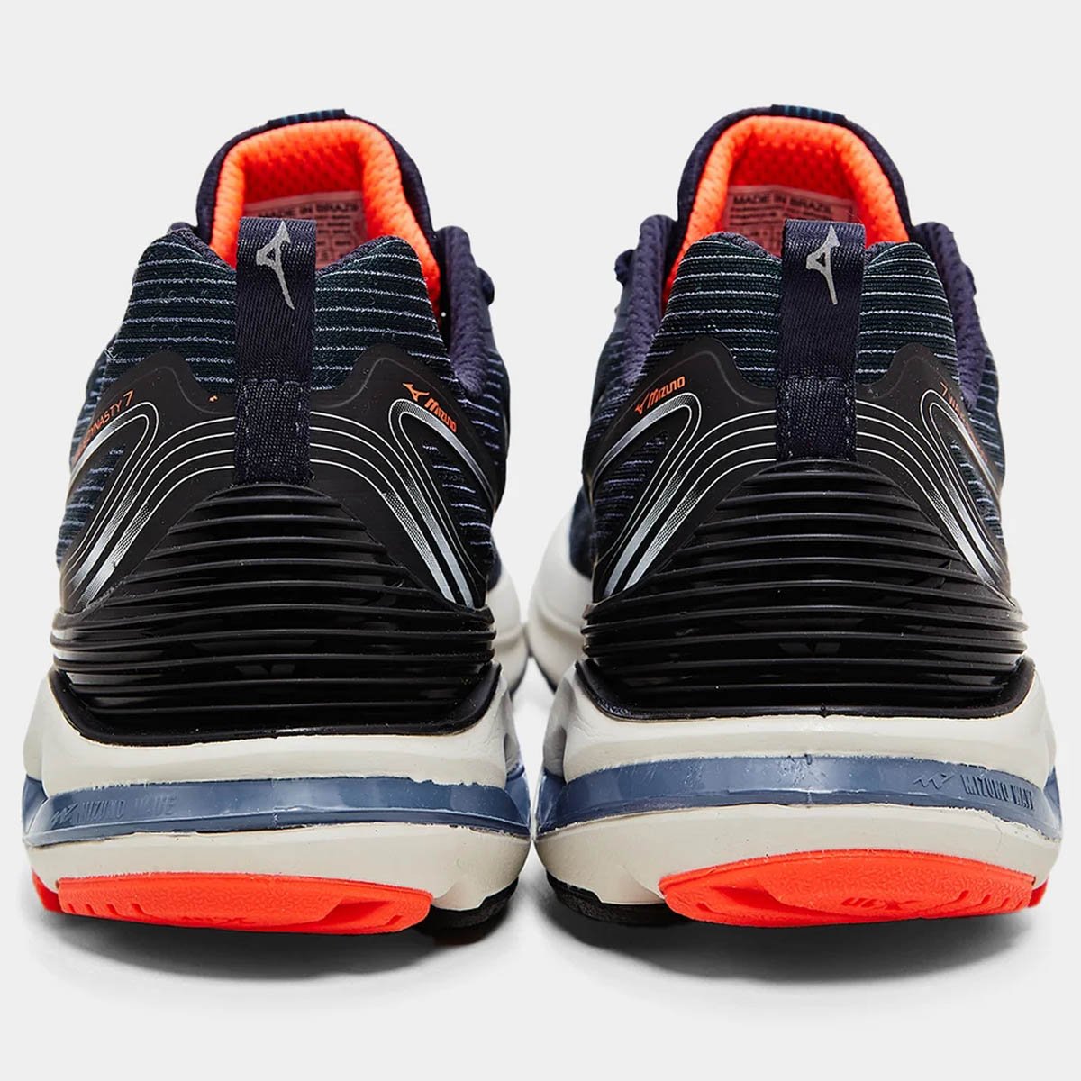 Tenis Mizuno Wave Dynasty 7 Masculino Marinho Marinho 5