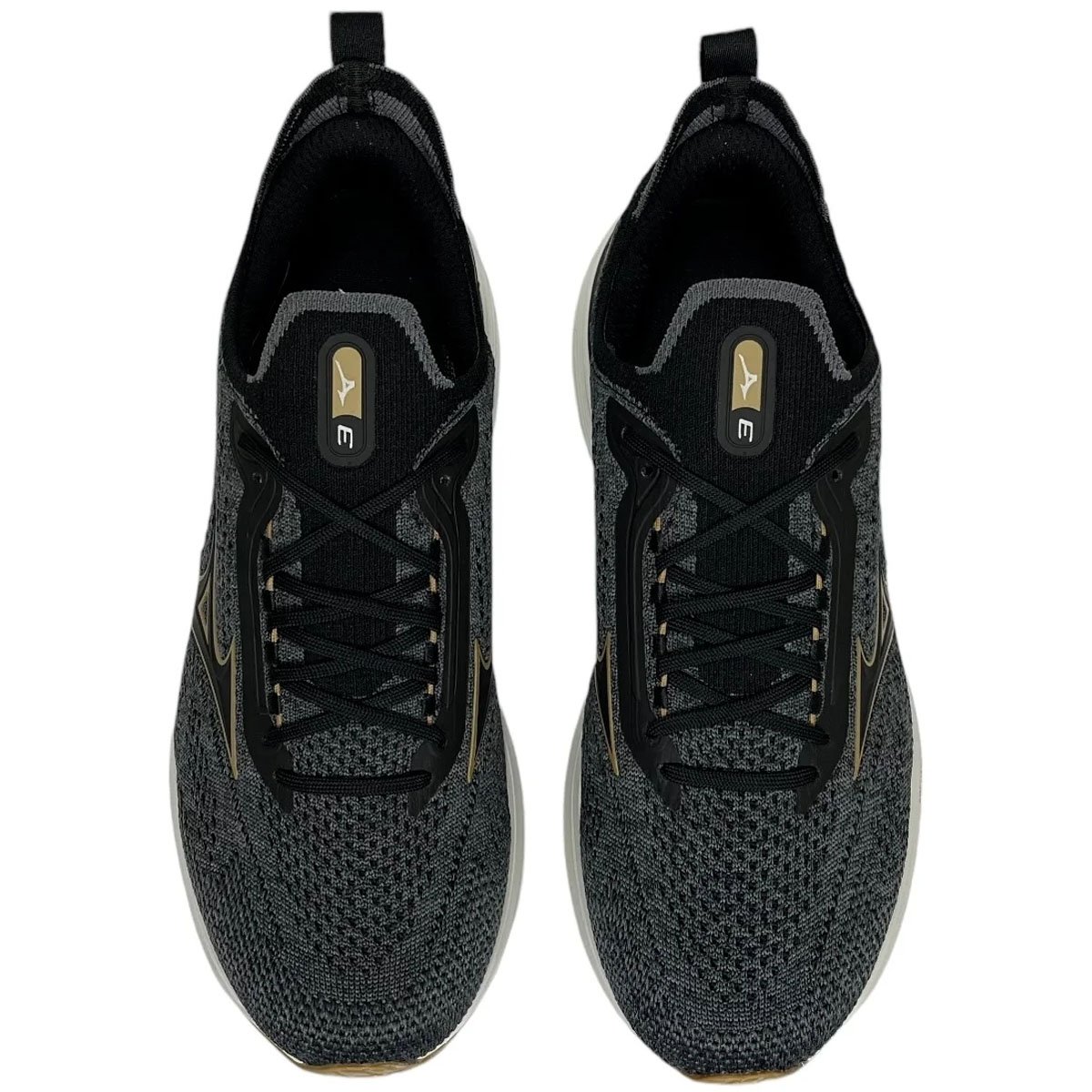 Tenis Mizuno Cool Ride 3 Masculino Preto Preto/Mescla 4