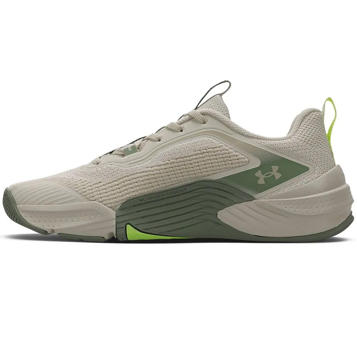 Tenis Under Armour Tribase Reps 2 SE Feminino Marfim Marfim/Verde/Musgo/Limão 4