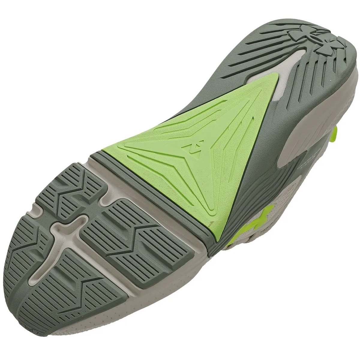 Tenis Under Armour Tribase Reps 2 SE Feminino Marfim Marfim/Verde/Musgo/Limão 5