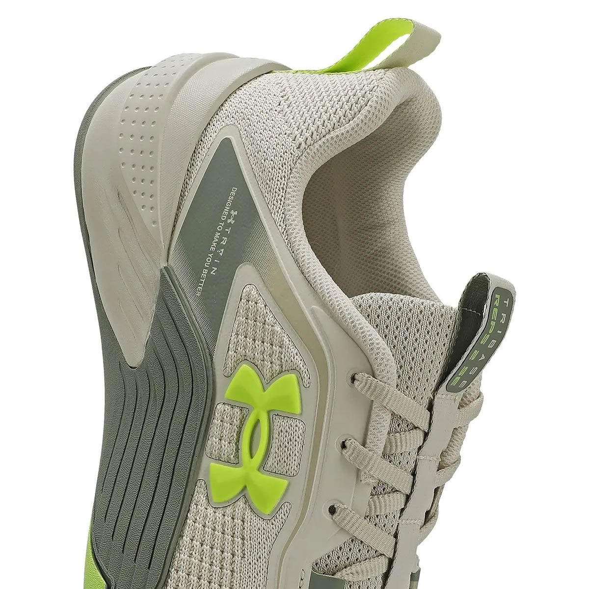 Tenis Under Armour Tribase Reps 2 SE Feminino Marfim Marfim/Verde/Musgo/Limão 7