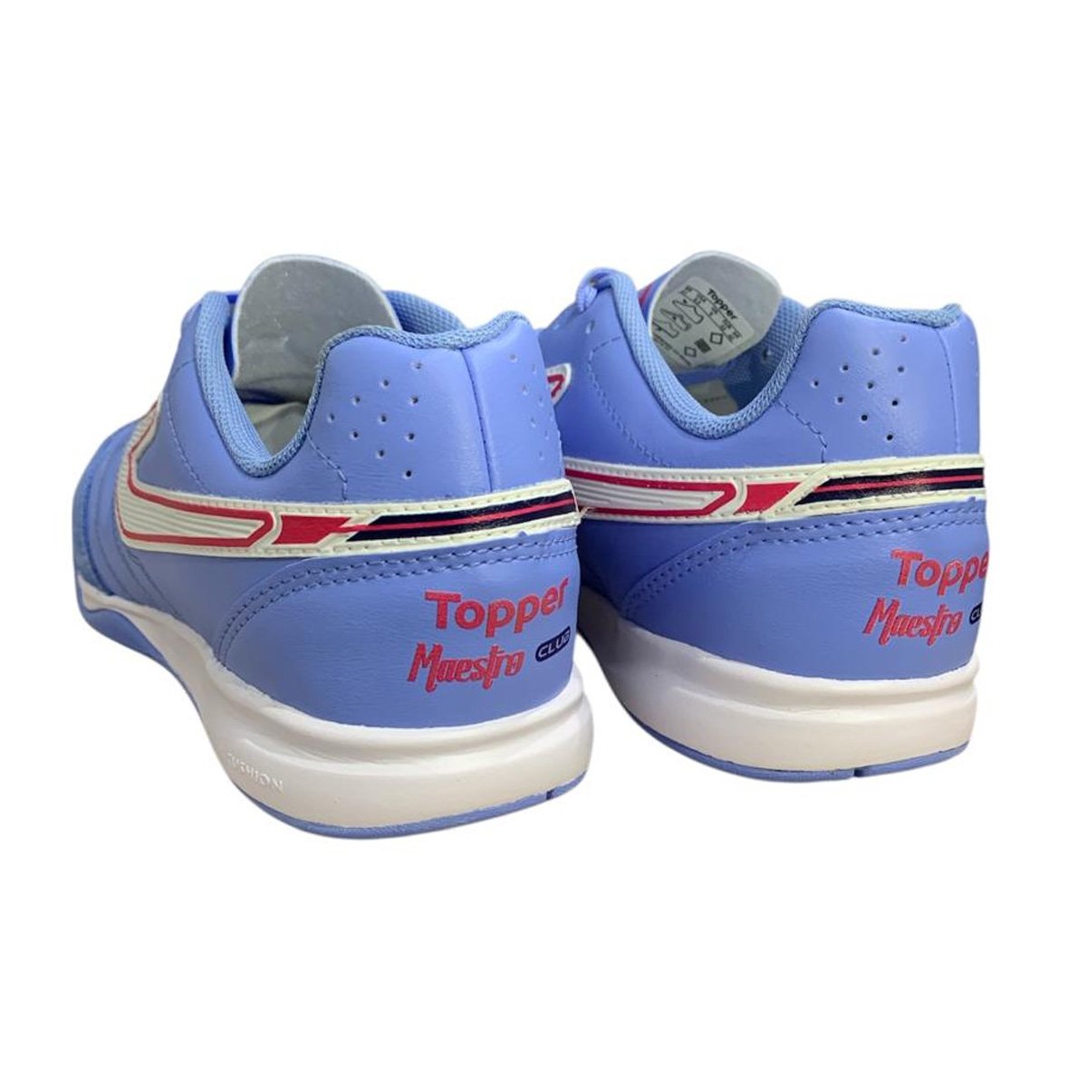 Chuteira Futsal Topper Maestro Club V Limited Unissex Azul Azul 5