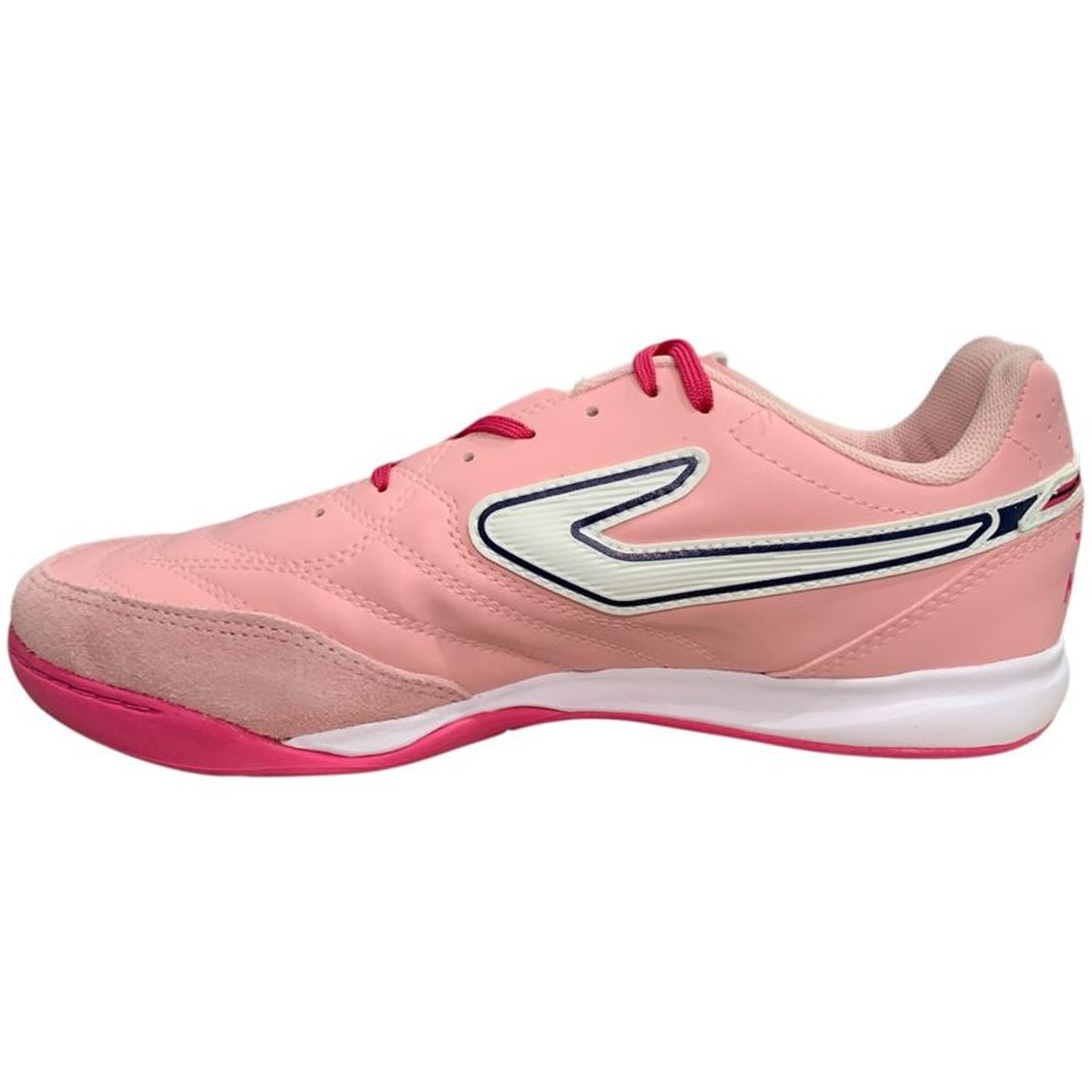 Chuteira Futsal Topper Maestro Club V Limited Unissex Rosa Rosa 2