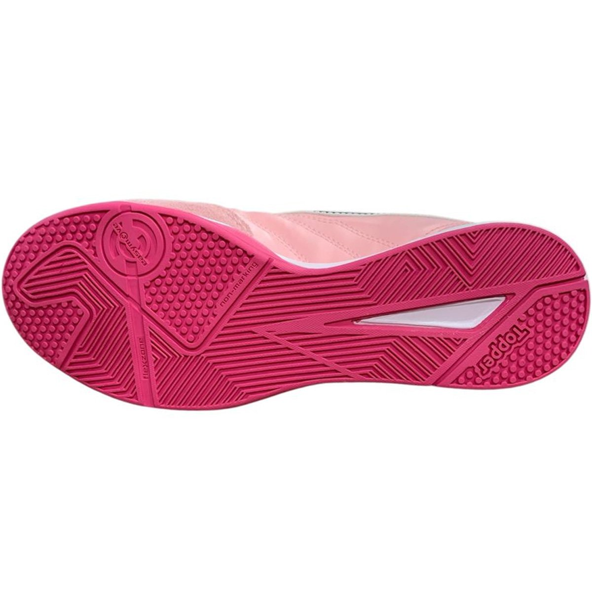 Chuteira Futsal Topper Maestro Club V Limited Unissex Rosa Rosa 3