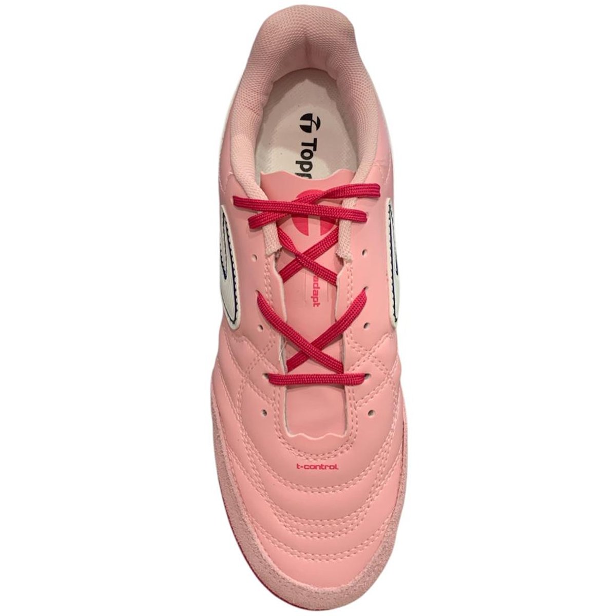 Chuteira Futsal Topper Maestro Club V Limited Unissex Rosa Rosa 4