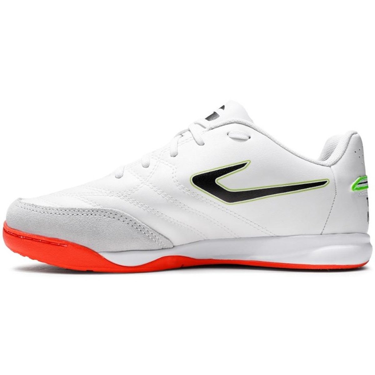 Chuteira Futsal Maestro Club V Infantil Branco Branco 2