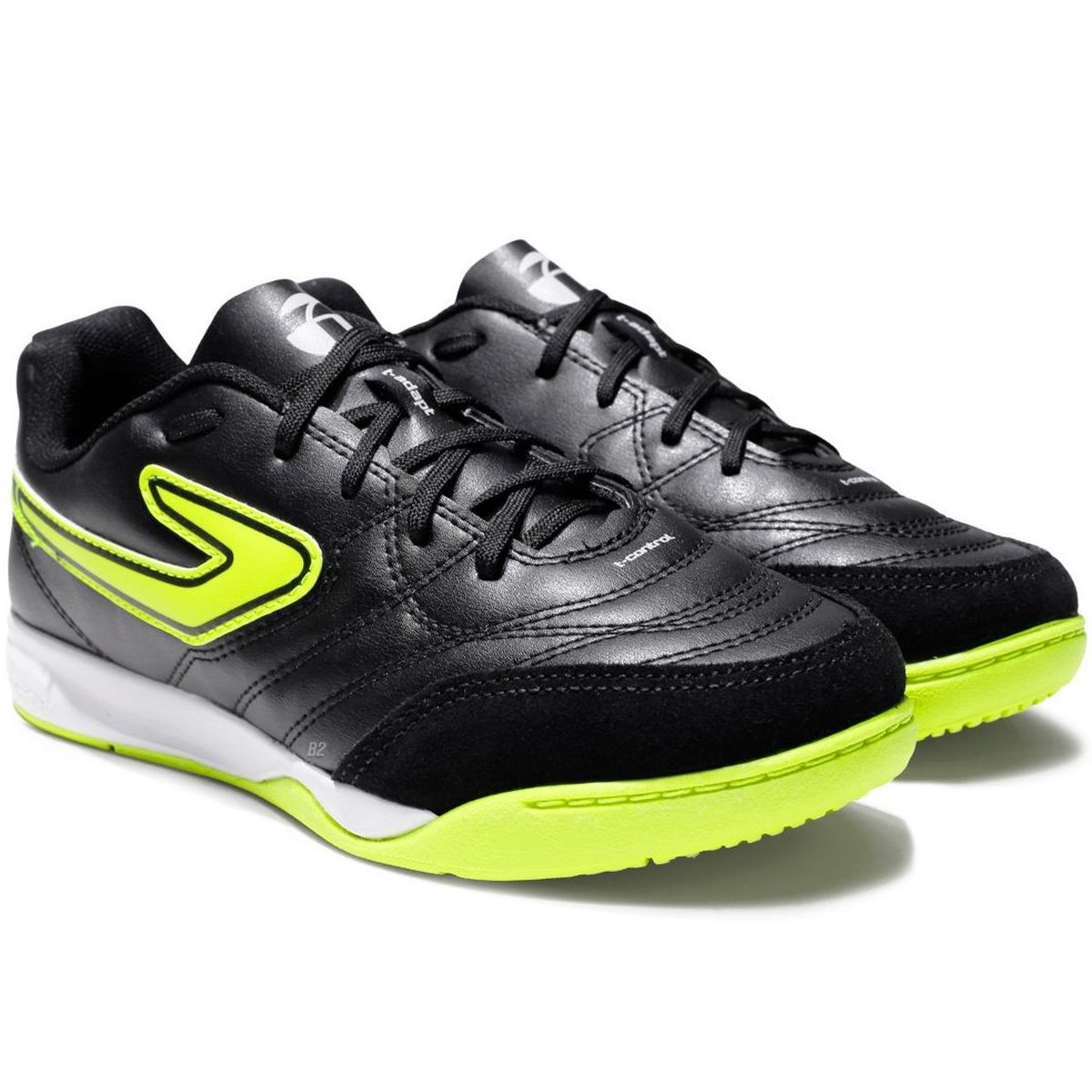 Chuteira Futsal Topper Maestro Club V Infantil Preto Preto 3