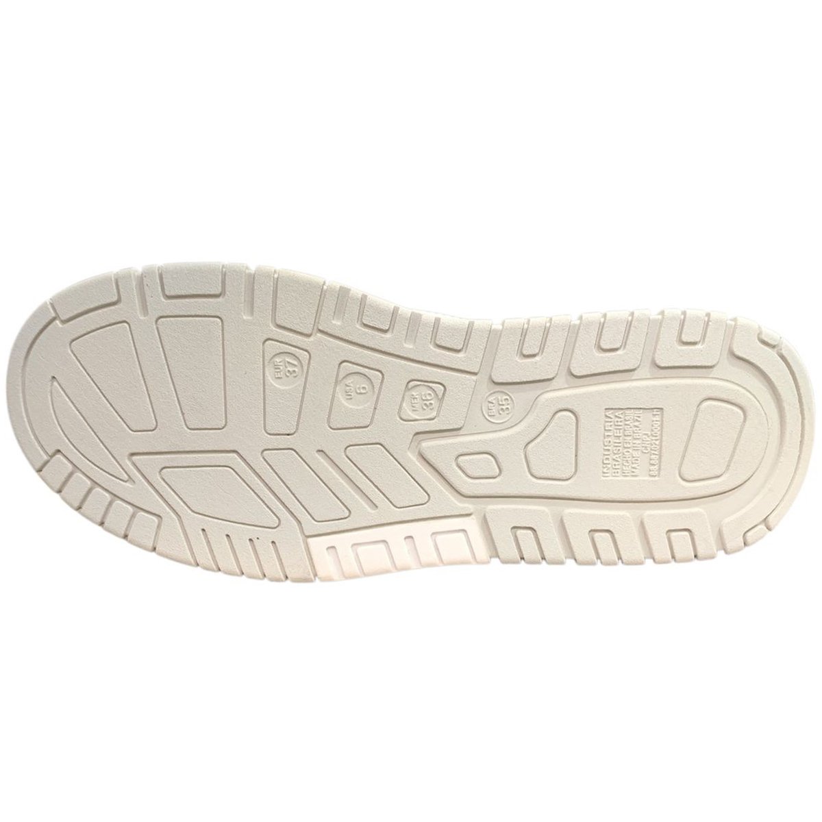 Tenis Via Marte 219-008 Feminino Branco Branco 3