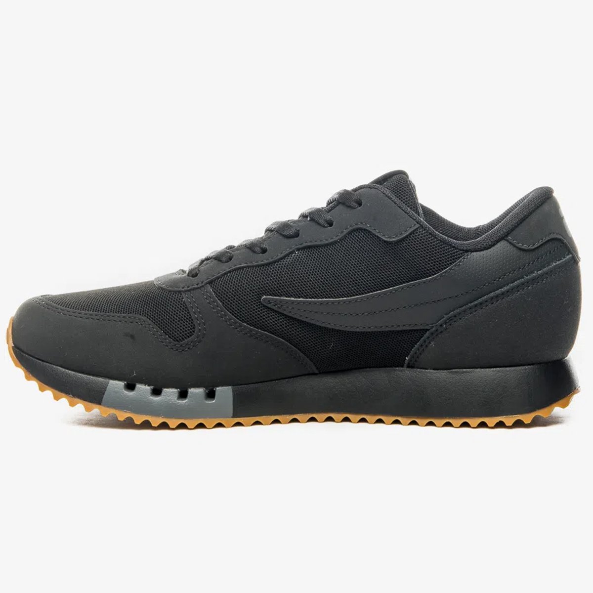 Tenis Fila Euro Jogger Sport Masculino Preto Preto 2