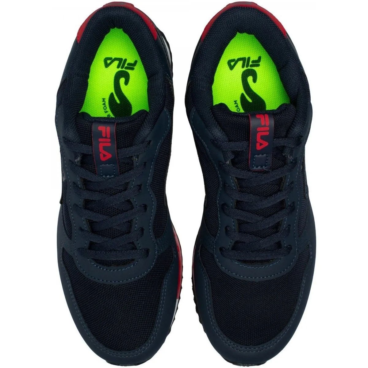 Tenis Fila Euro Jogger Sport Masculino Preto Preto 6