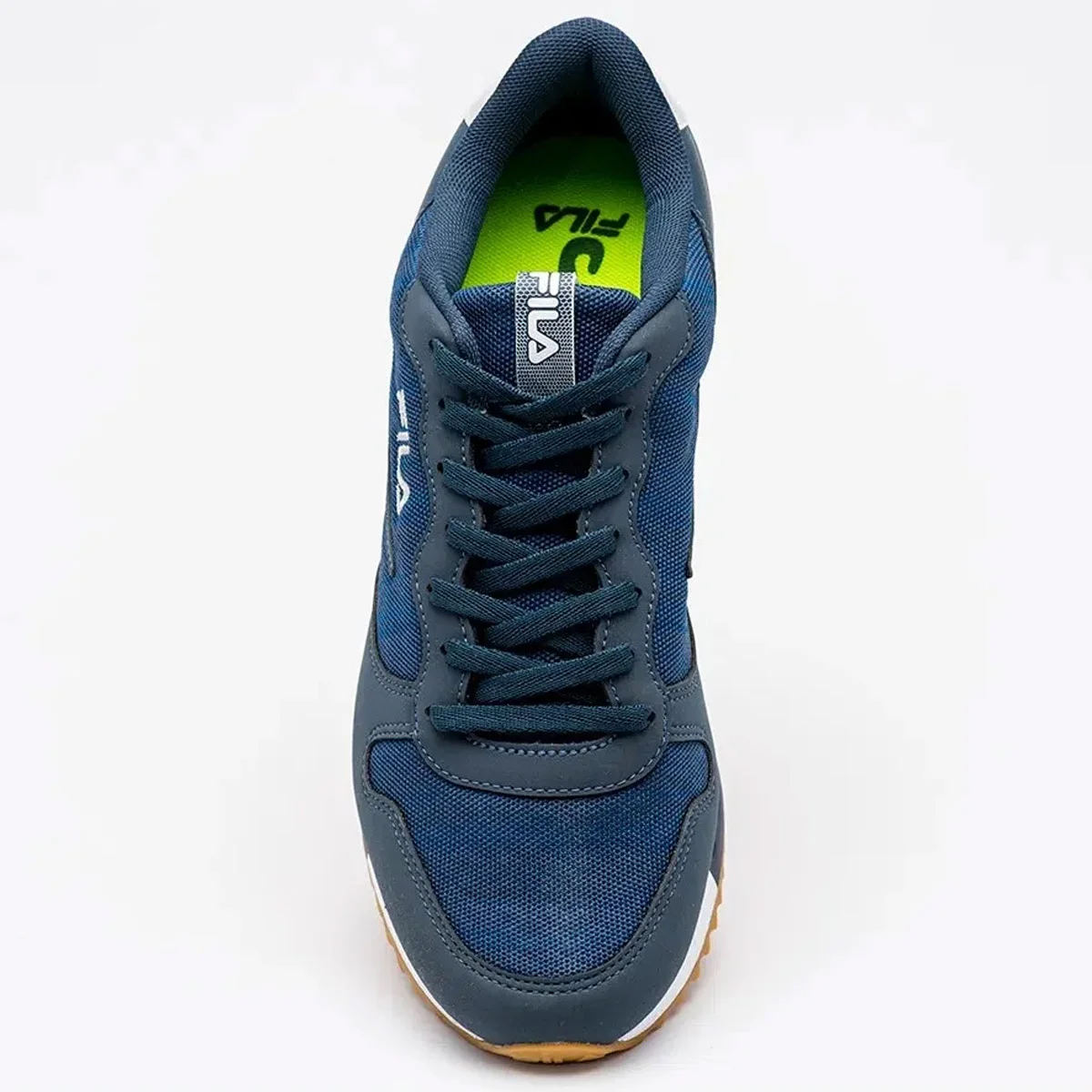 Tenis Fila Euro Jogger Sport Masculino Marinho Azul 4