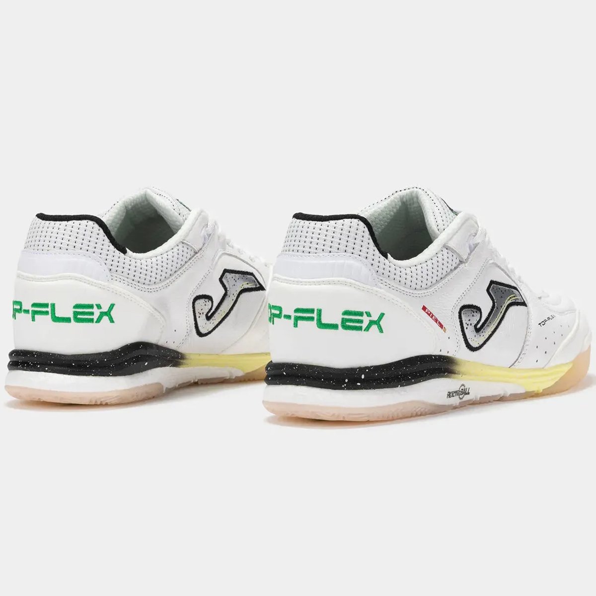 Chuteira Futsal Joma Top Flex Rebound Unissex Branco Branco 3