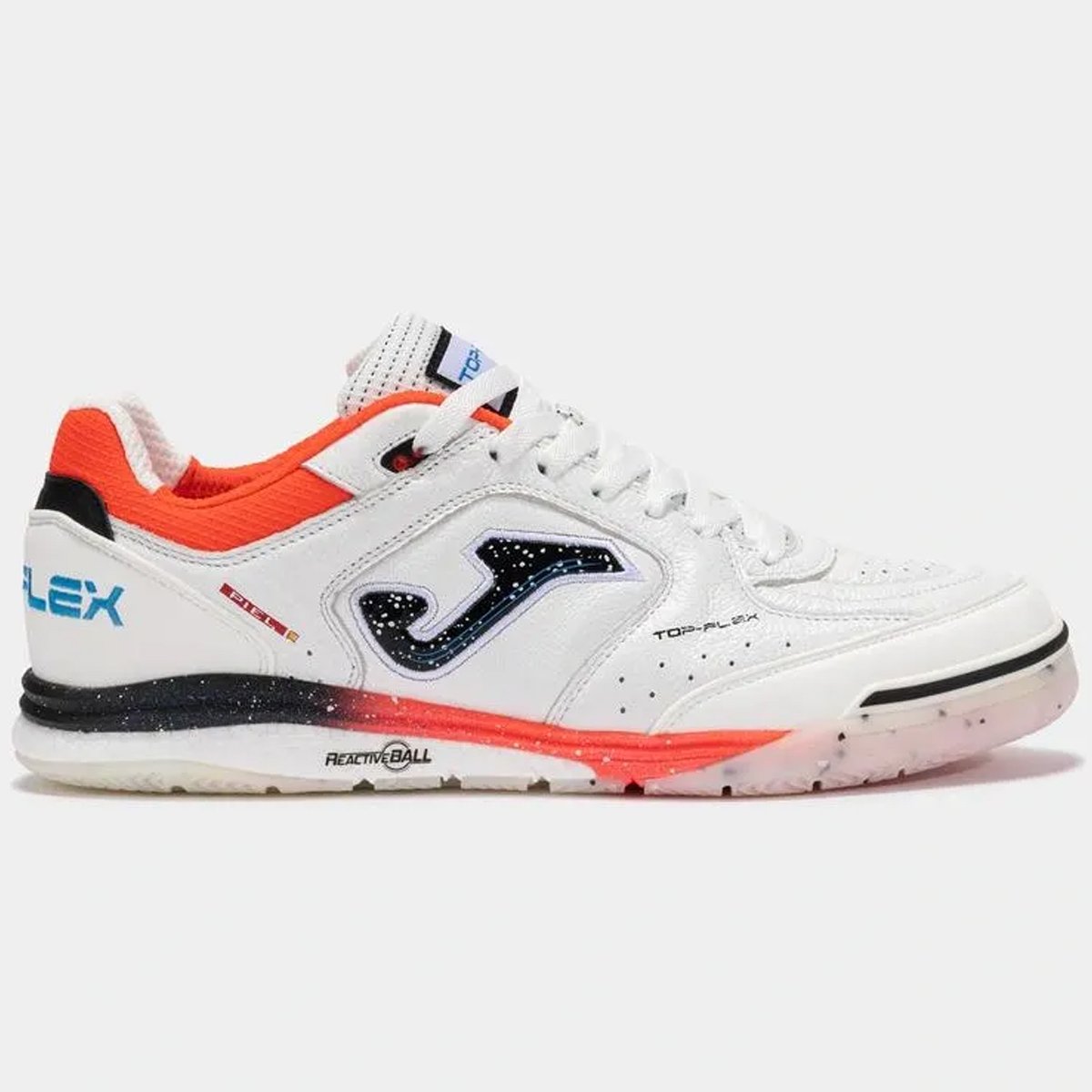 Chuteira Joma Top Flex 2532 Futsal Indoor Branco