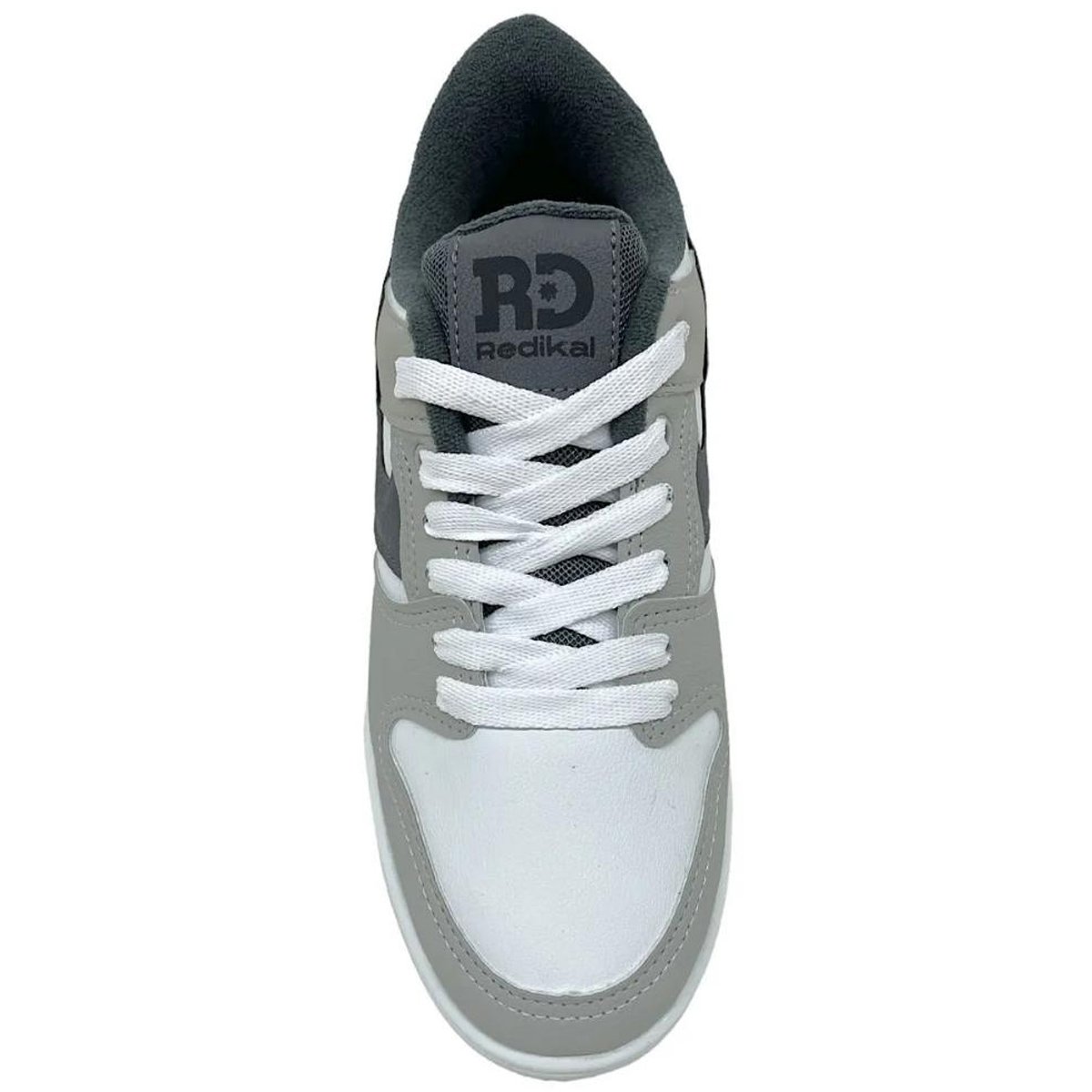 Tenis Redikal Skate RKT520 Masculino Branco Branco 4