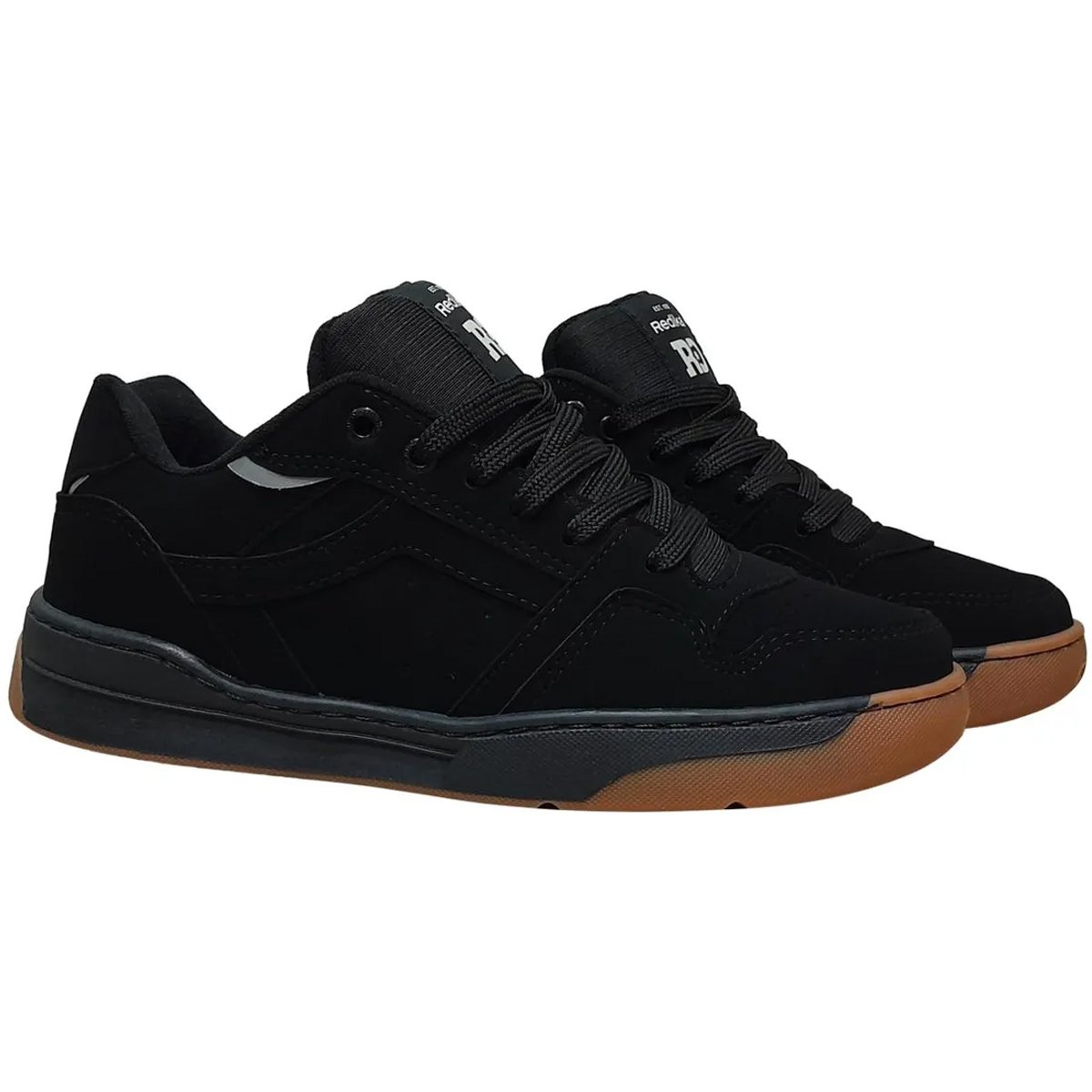Tenis Redikal Skate RKT570 Masculino Preto Preto 2