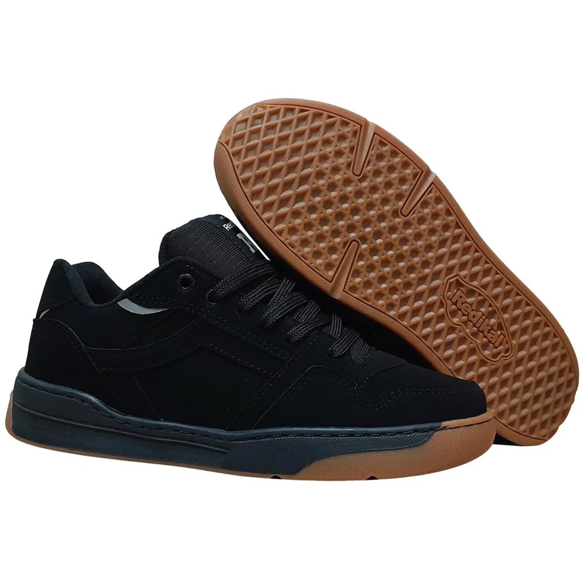 Tenis Redikal Skate RKT570 Masculino Preto Preto 3
