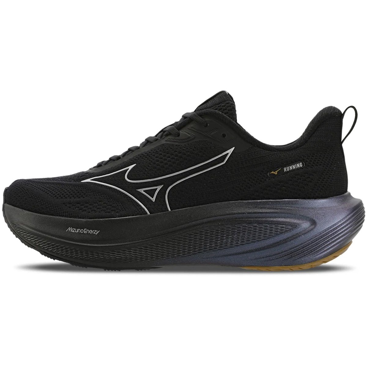 Tenis Mizuno Base Prime Masculino Preto Preto 2