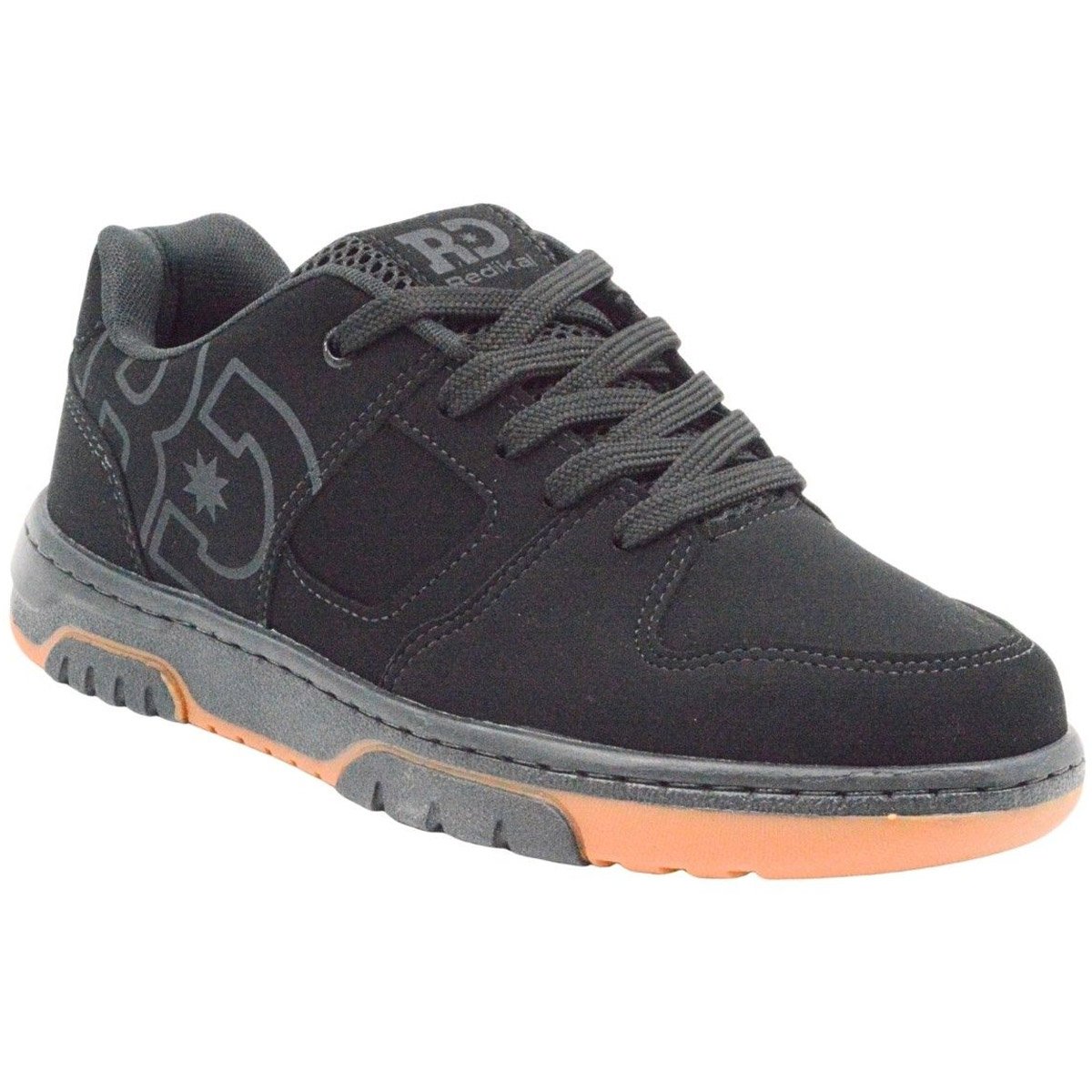 Tenis Redikal Skate RKT509 Masculino Preto Preto 3