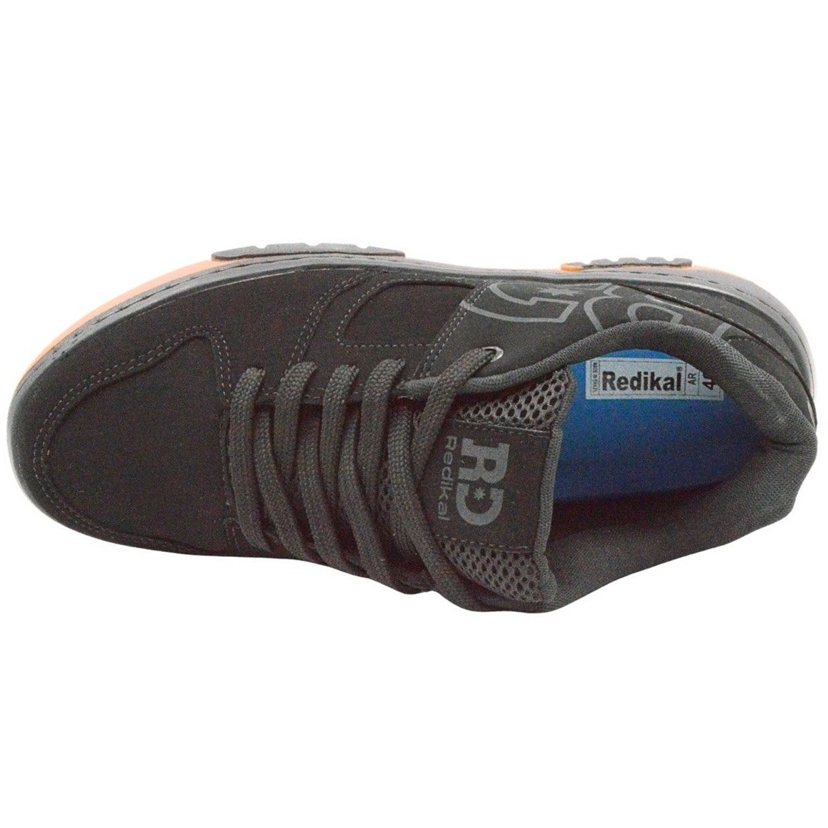 Tenis Redikal Skate RKT509 Masculino Preto Preto 5