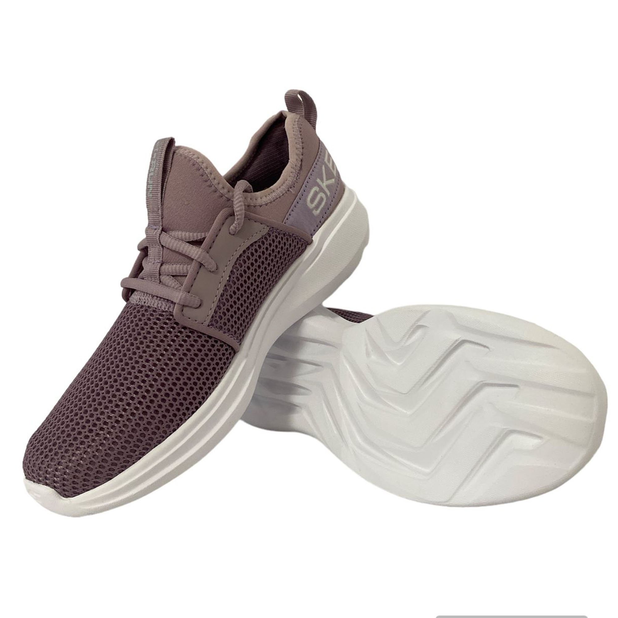 Tenis Skechers Go Run Fast-Valor Infantil Malva Roxo 6