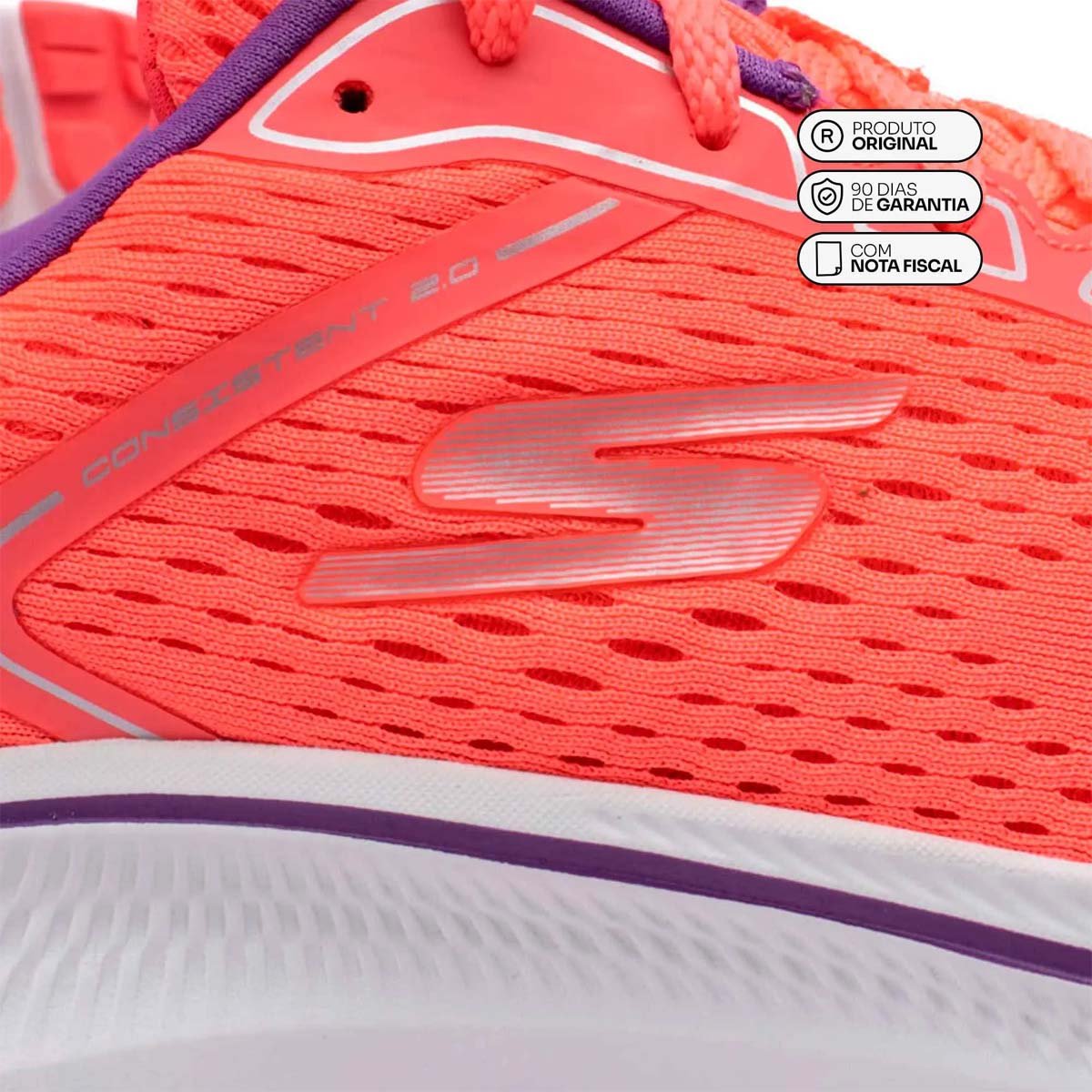 Tenis Skechers Go Run Consistent 2.0 Mile Rosa Rosa 4