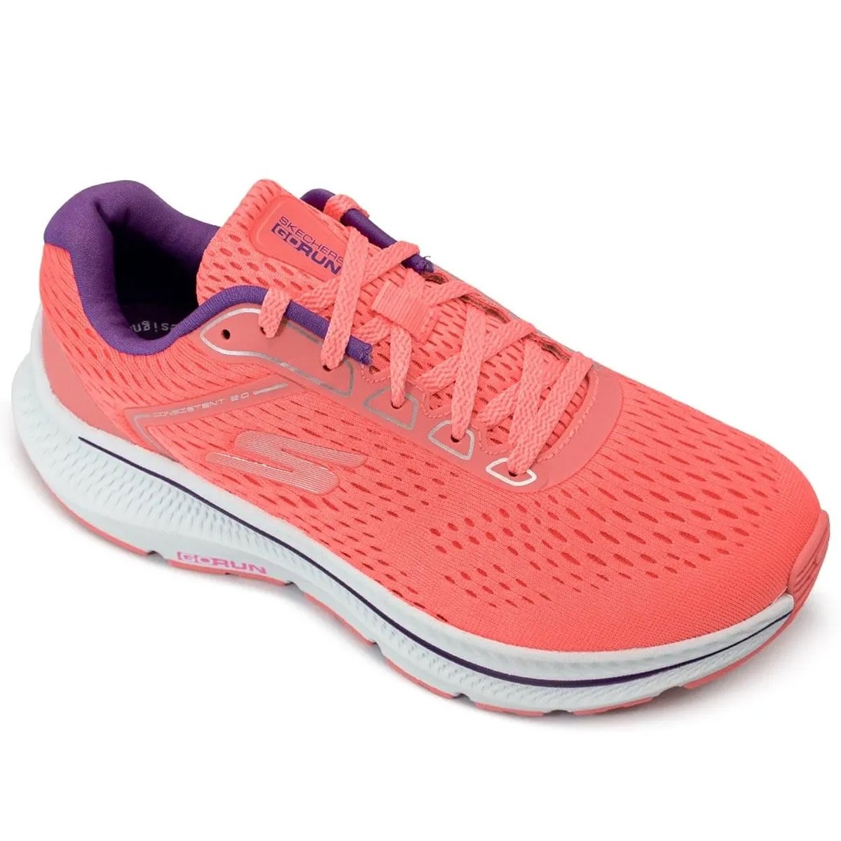Tenis Skechers Go Run Consistent 2.0 Mile Rosa Rosa 5