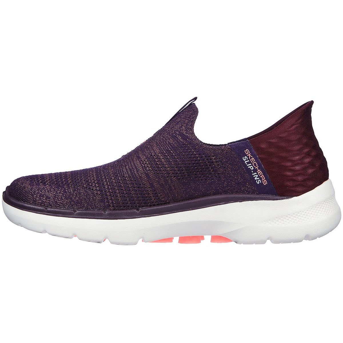 Tenis Skechers Go Walk 6 Fabulous View Feminino Uva Roxo 2