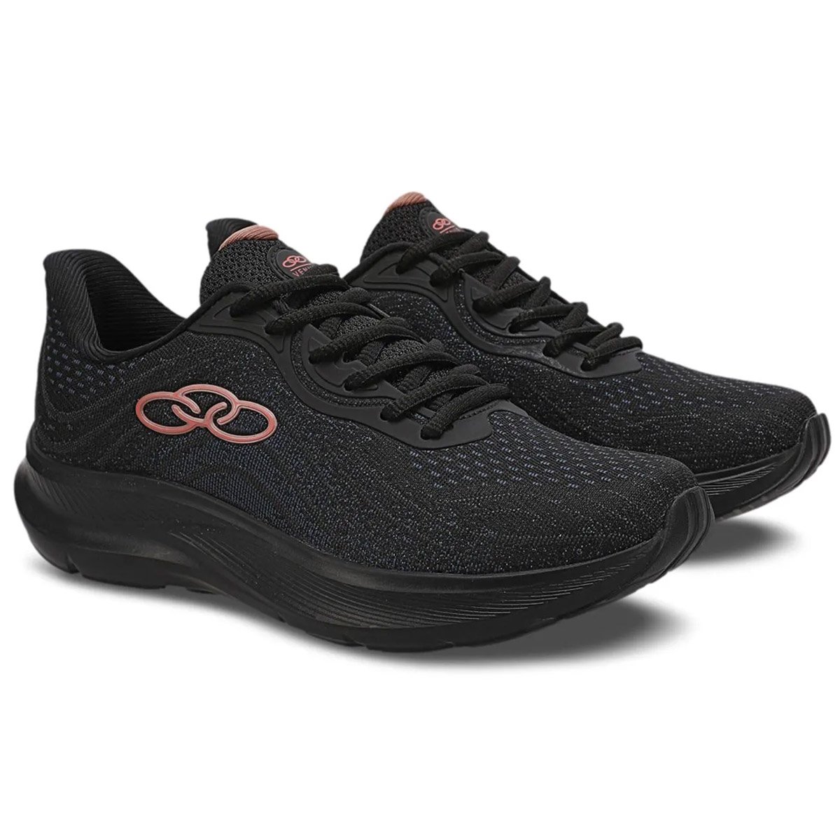 Tenis Olympikus Venus 3 Feminino Preto Preto 2