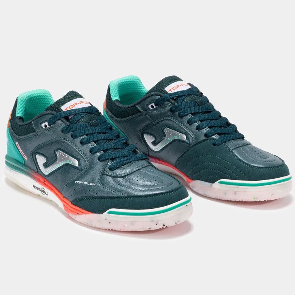 Chuteira Futsal Joma Top Flex Rebound Unissex Verde Verde 2