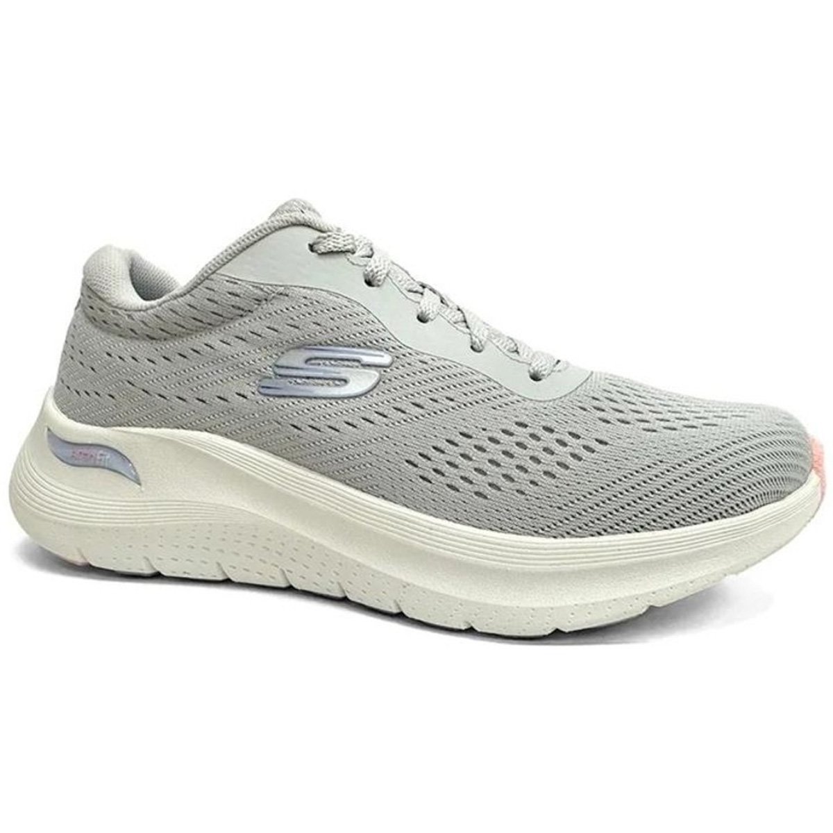 Tenis Skechers Arch Fit 2.0 Big League Feminino Cinza Cinza 5