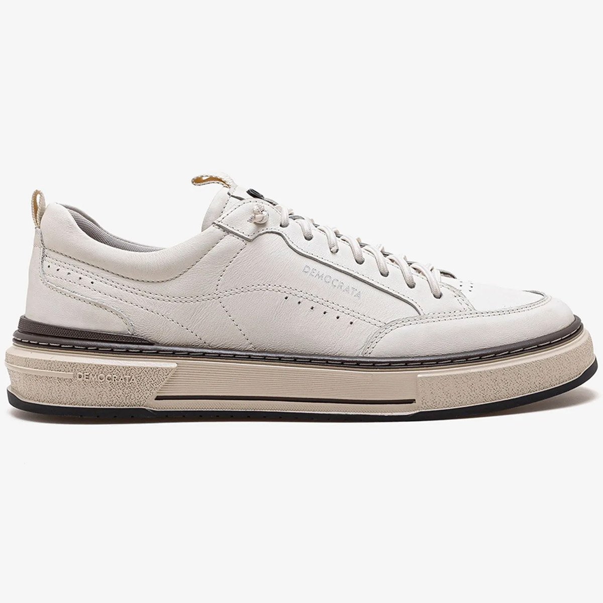 Sapatenis Democrata Denim Foster Masculino Off White