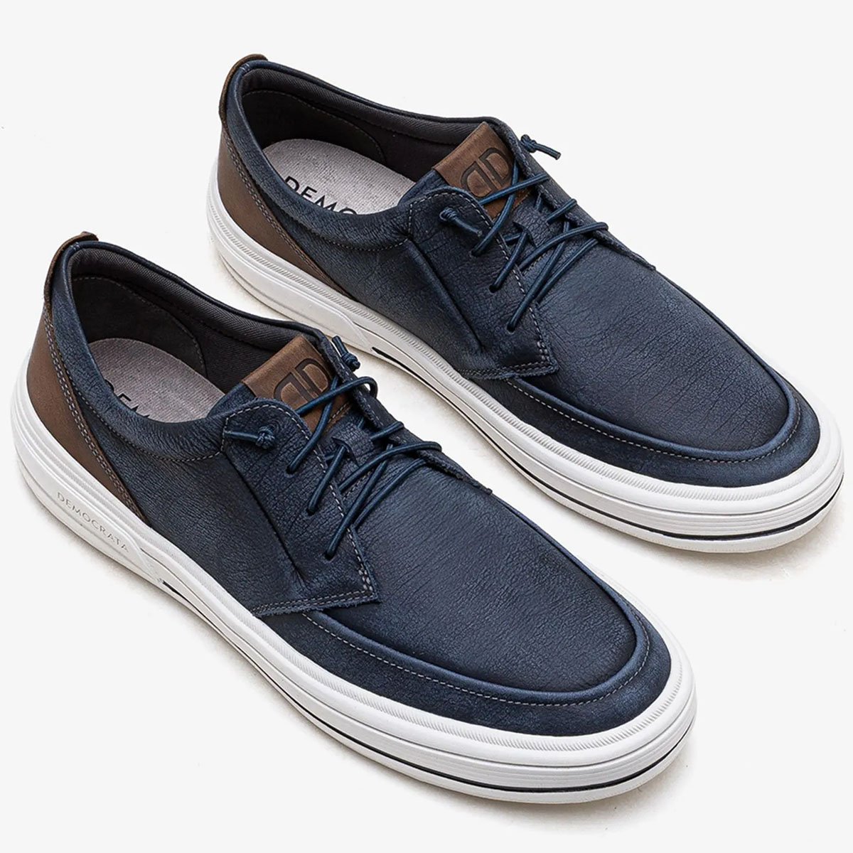 Sapatenis Democrata Clay Masculino Azul Azul 2