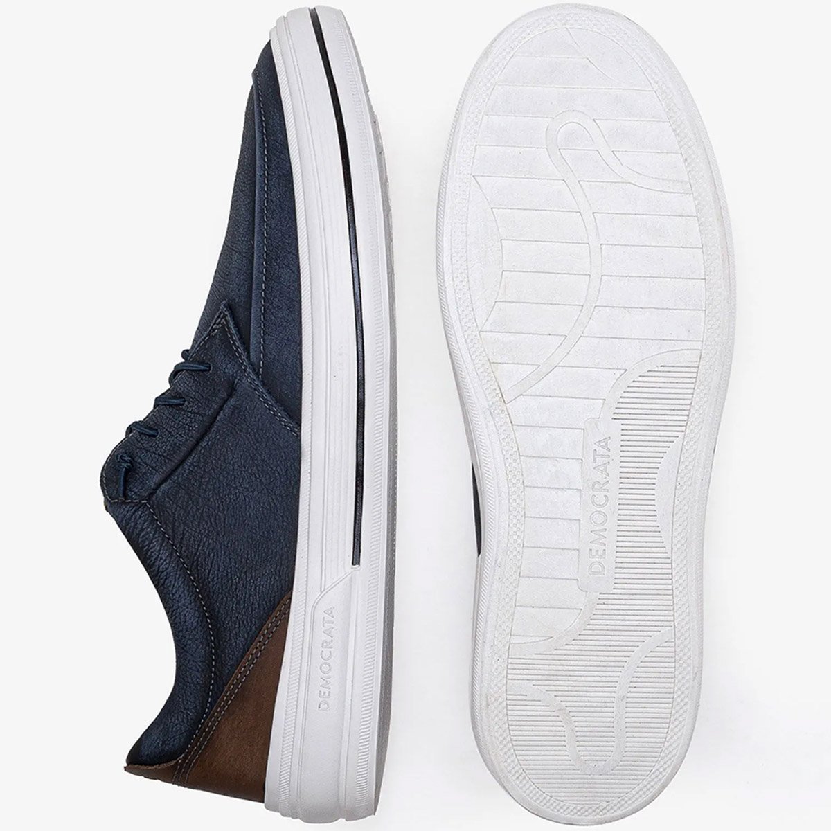 Sapatenis Democrata Clay Masculino Azul Azul 4