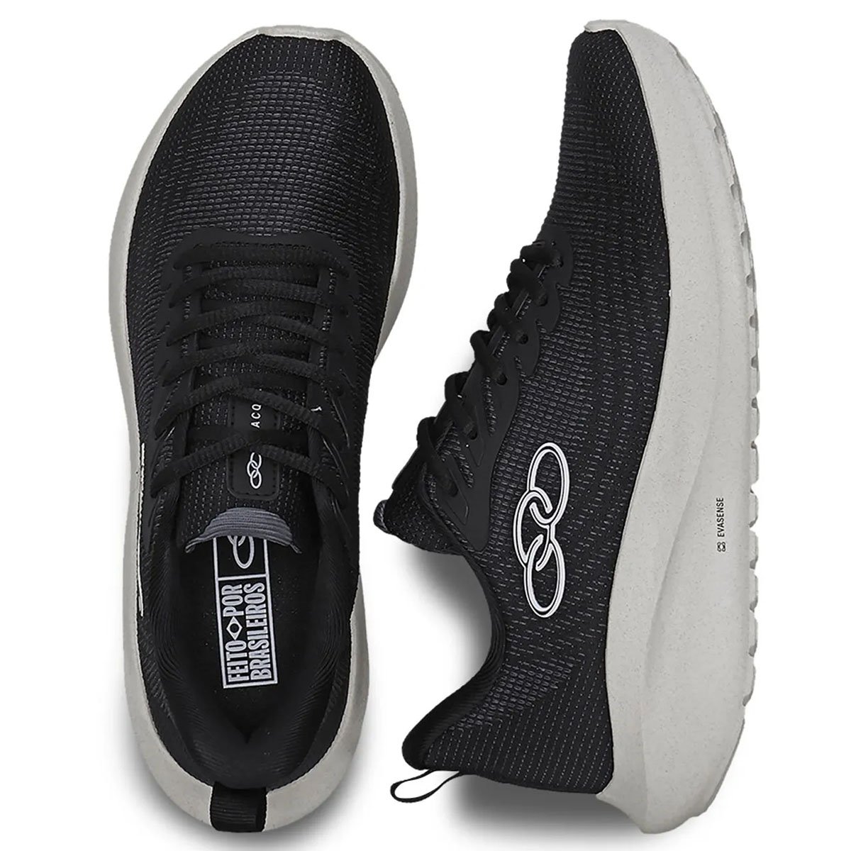 Tenis Olympikus ACQUA Feminino Preto Preto 3