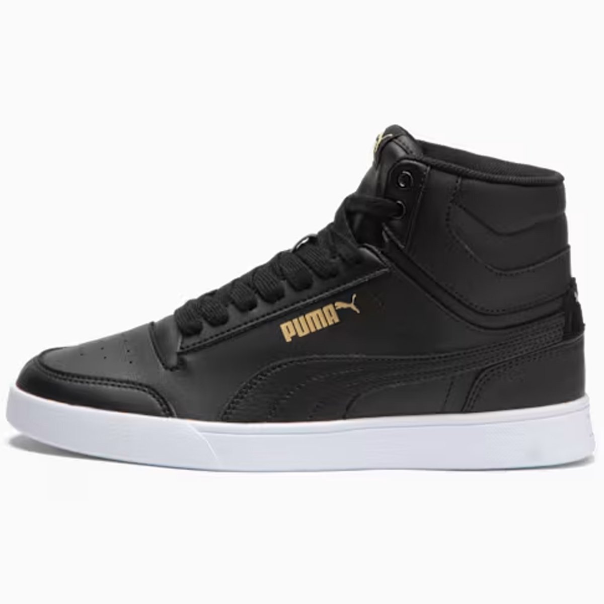 Tenis Cano Medio Puma Shuffle Mid Feminino Preto Preto 2
