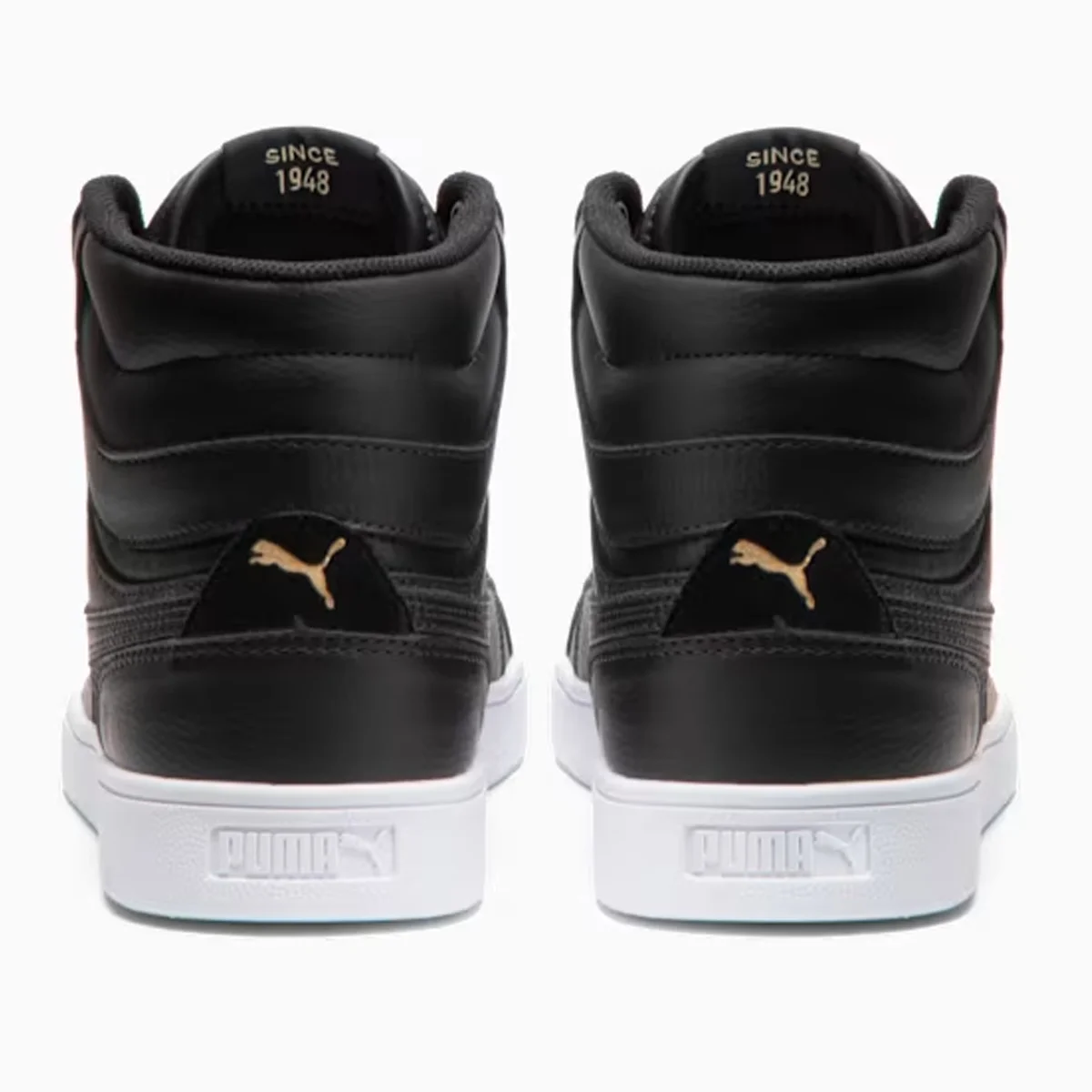 Tenis Cano Medio Puma Shuffle Mid Feminino Preto Preto 4