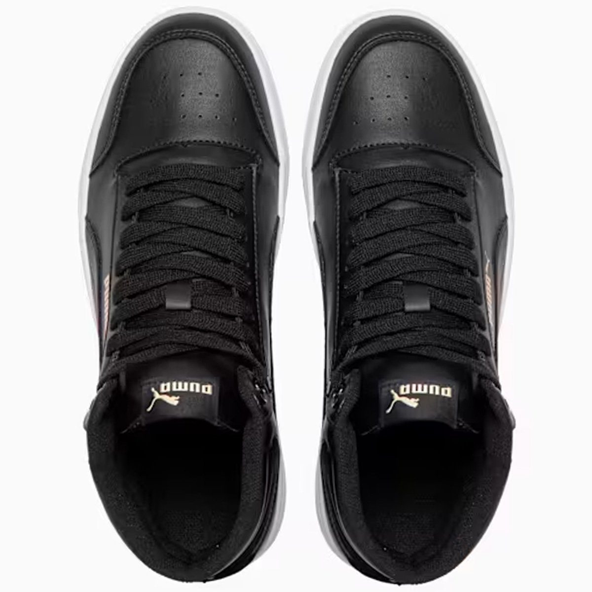 Tenis Cano Medio Puma Shuffle Mid Feminino Preto Preto 6