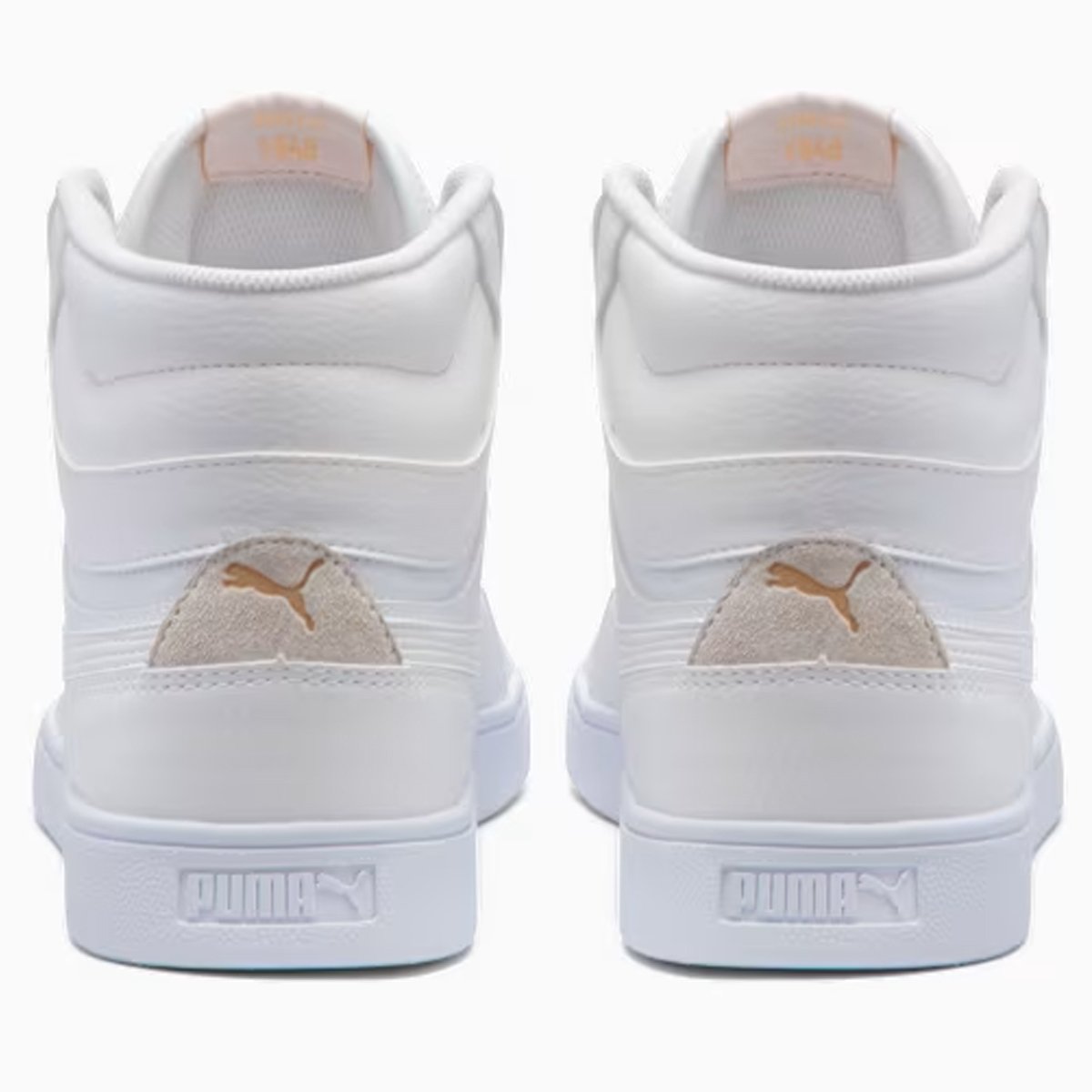 Tenis Cano Medio Puma Shuffle Mid Feminino Branco Branco 4