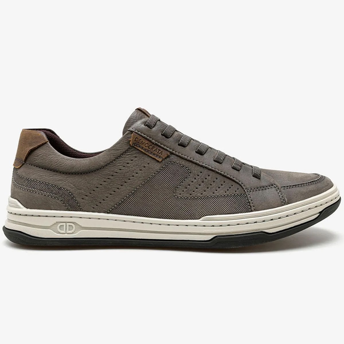 Sapatenis Democrata Denim Jay Masculino Smoke