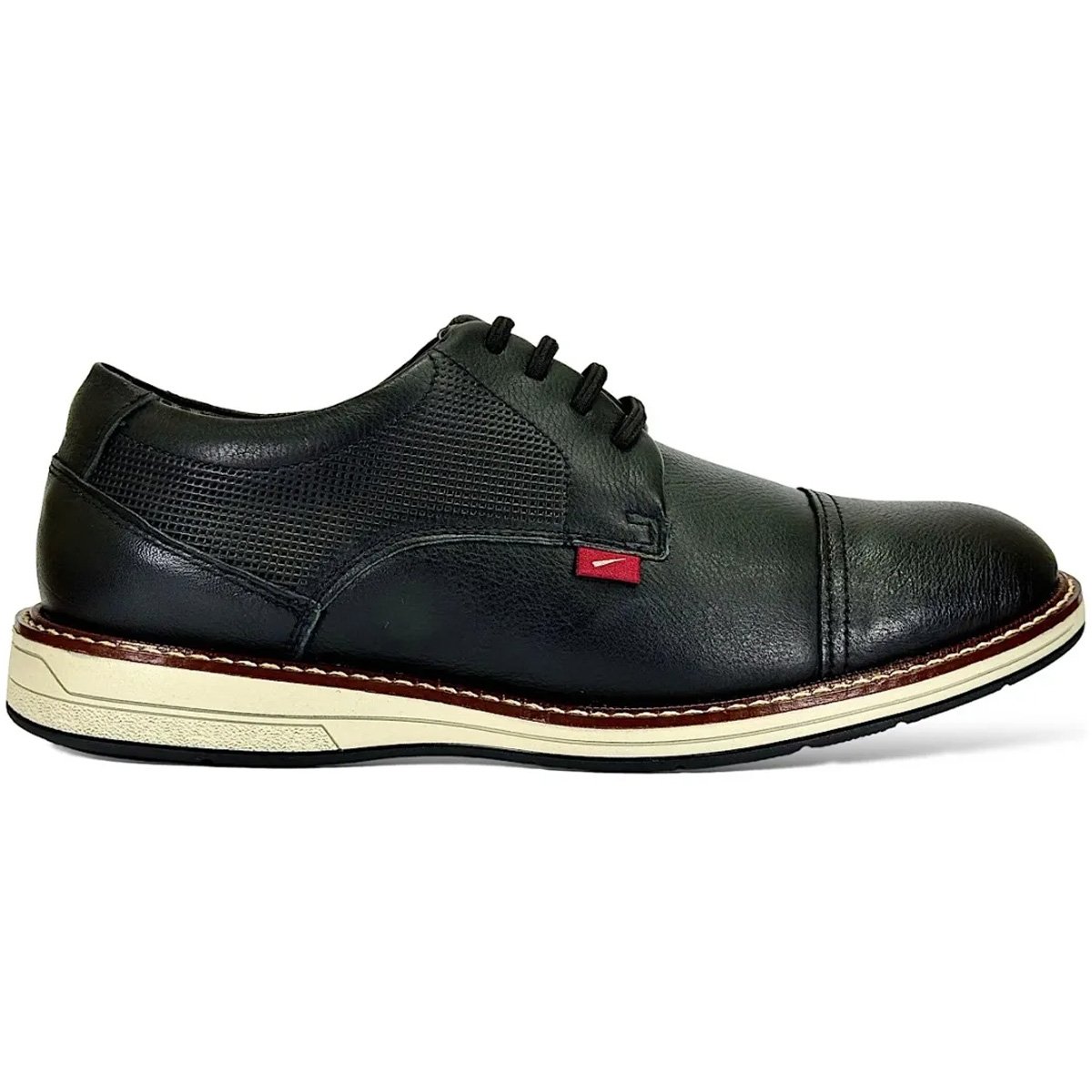 Sapato Casual Ferracini Kingston Masculino Preto