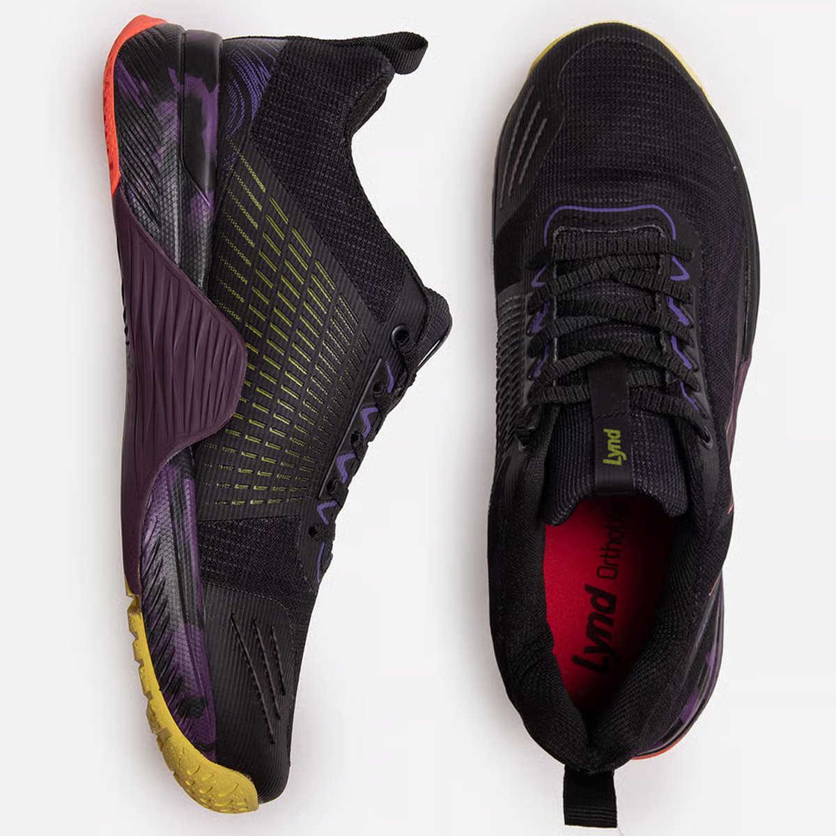 Tenis Lynd Fractal Feminino Preto Preto 4
