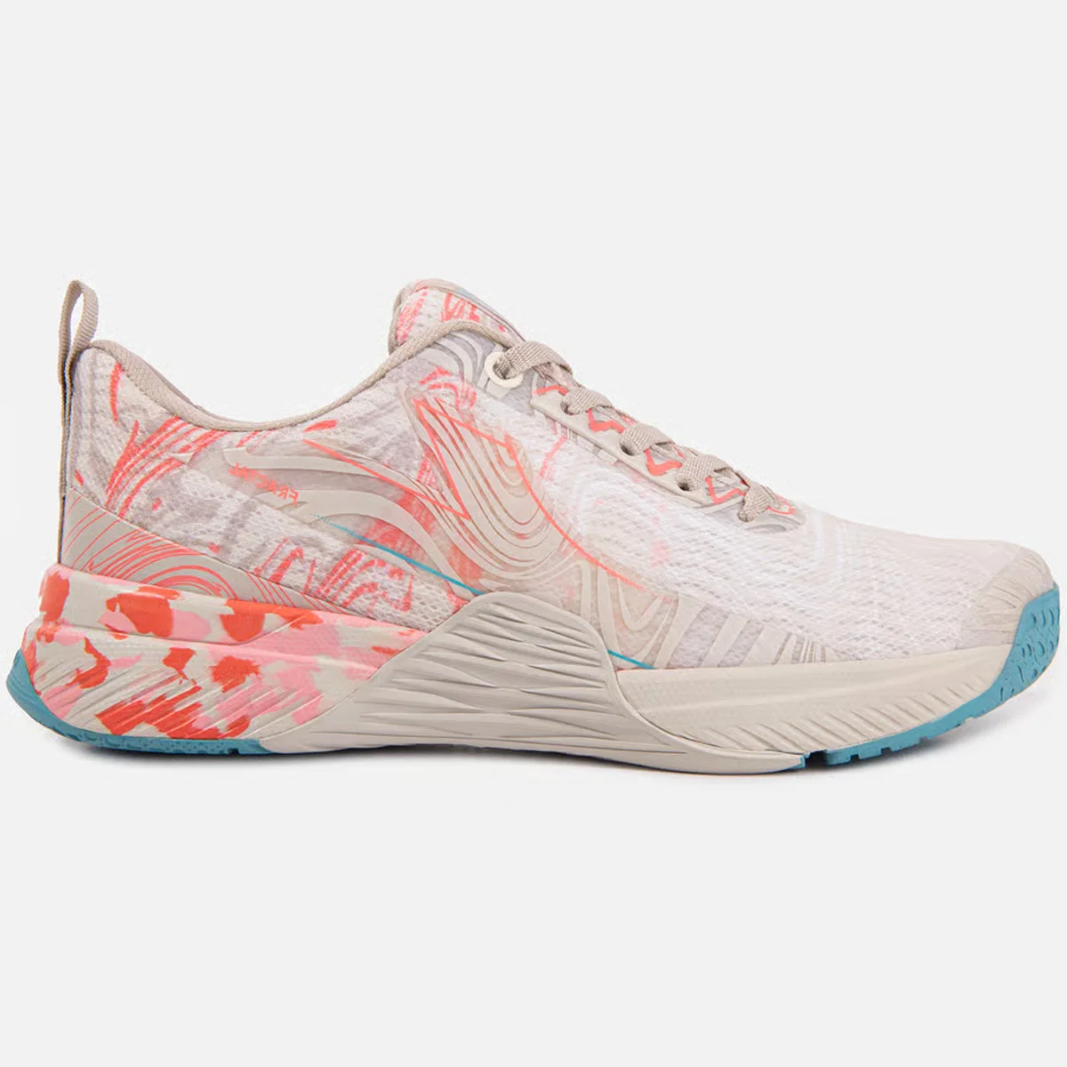Tenis Lynd Fractal Feminino Bege 
