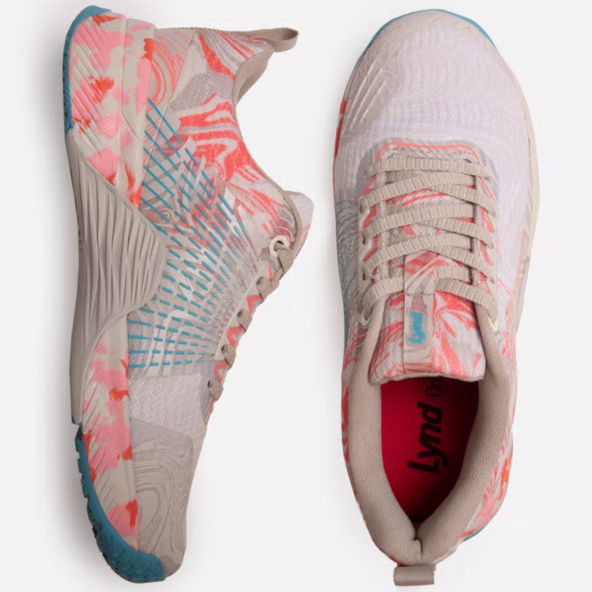 Tenis Lynd Fractal Feminino Bege Bege 2