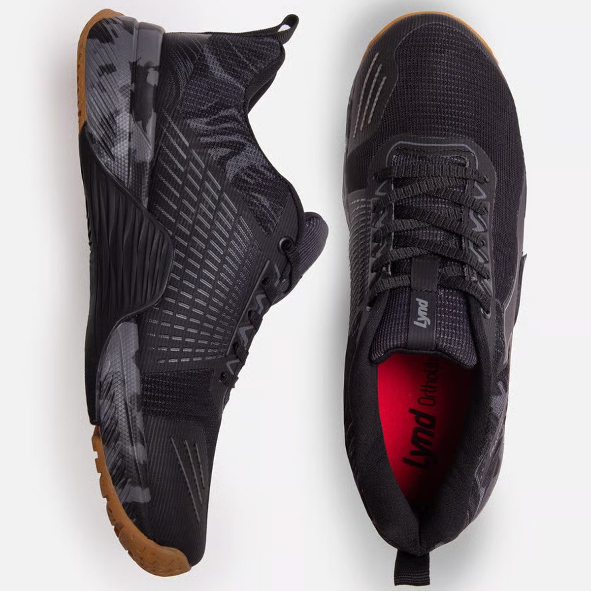 Tenis Lynd Fractal Masculino Preto Preto