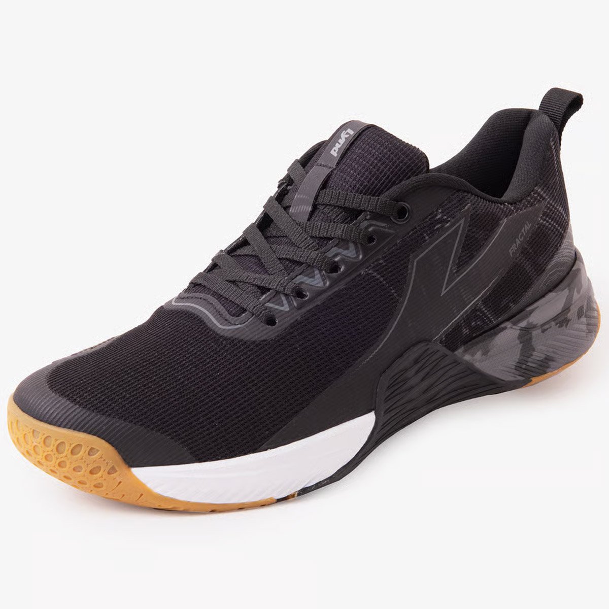 Tenis Lynd Fractal Masculino Preto Preto 3
