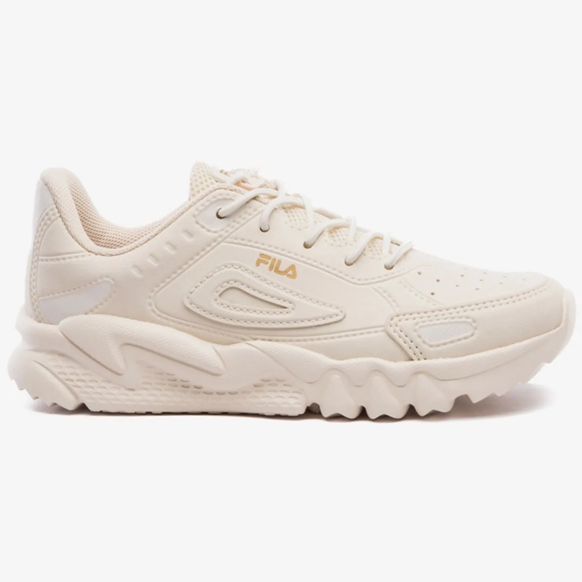 Tenis Fila Venture Tracer Infantil Bege