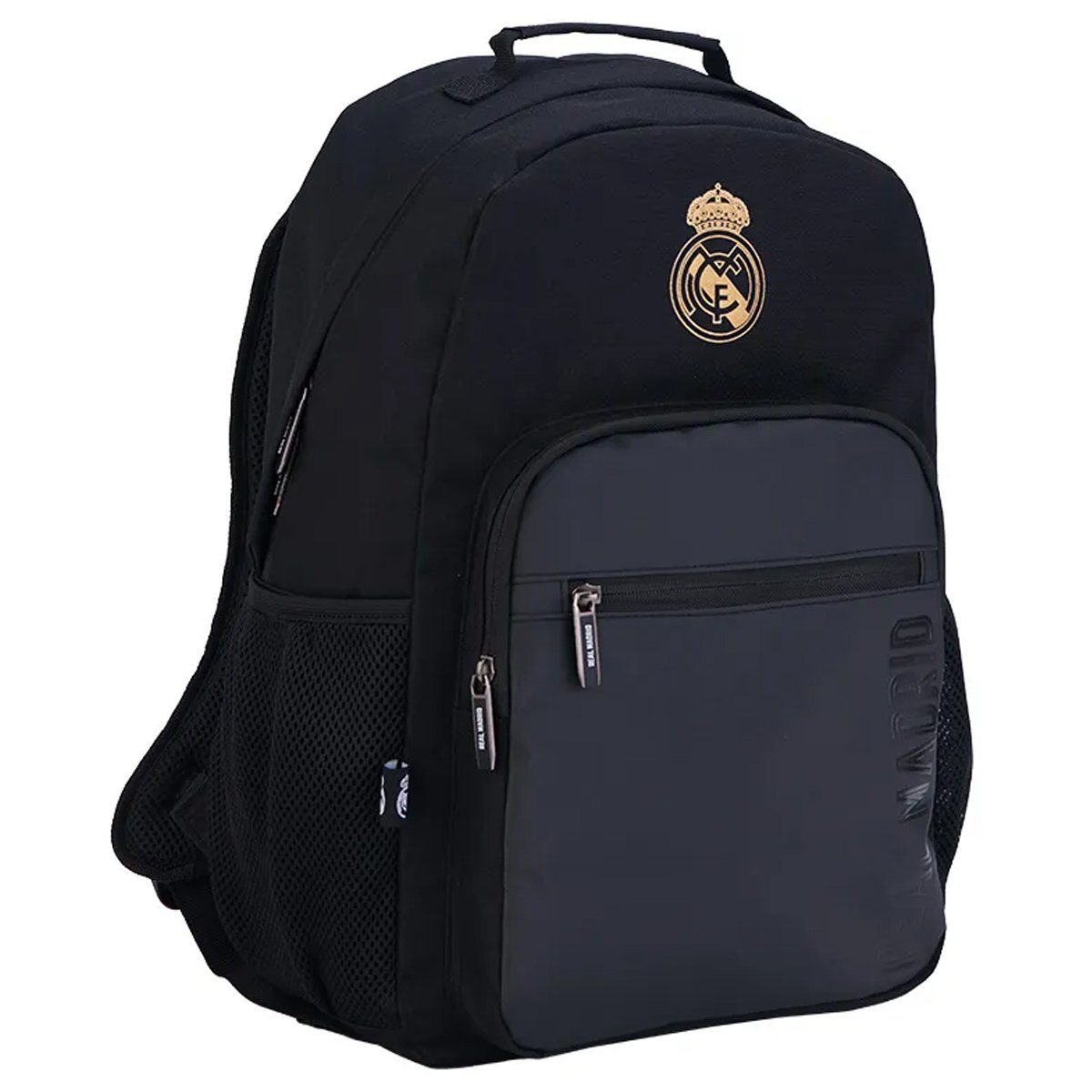 Mochila Xeryus B05 Esportiva Real Madrid Unissex Preto Preto 3